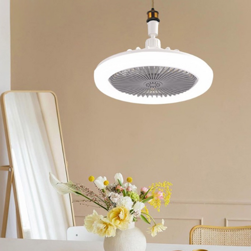 Ventilador de Teto com Luminária - Silenciosa Potente e Moderna