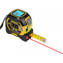 Trena Digital 4 em 1 com Laser e Nível Profissional – Visor LCD