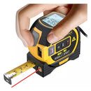 Trena Digital 4 em 1 com Laser e Nível Profissional – Visor LCD